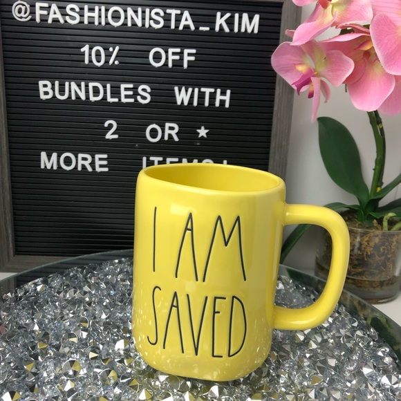 New Rae Dunn I am saved mug - Picture 4 of 6